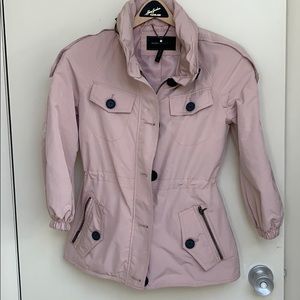 BCBG MAXAZRIA quarter sleeve blush jacket